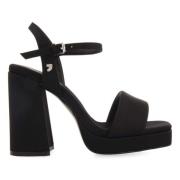 Sandalettes met hak Gioseppo , Black , Dames