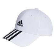 Twill Baseball 3 Bandas Cap Adidas , White , Unisex