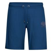 Shorts Blend , Blue , Heren