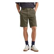 Regular Chino Short Shorts Pepe Jeans , Green , Heren