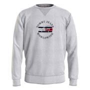 Tijdloze Tommy 2 Crew Hoodie Tommy Jeans , Gray , Heren