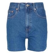 Shorts Tommy Jeans , Blue , Dames