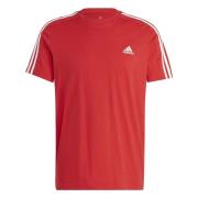 3-Stripes Essentials T-shirt Adidas , Red , Heren