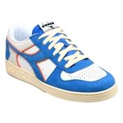 Magic Basket Low Suede Leather Sneakers Diadora , Multicolor , Heren