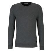 Mesh Sweater Replay , Gray , Heren