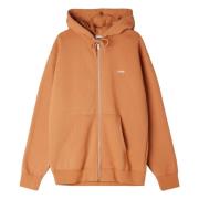 Hoodie Obey , Brown , Heren