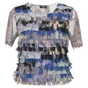 Pre-owned Cotton tops Chanel Vintage , Multicolor , Dames