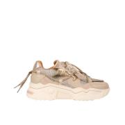 Jupiter Sneakers Dwrs , Beige , Dames