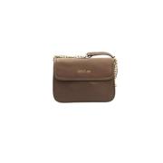 Bruine Leren Crossbody Tas Cerruti 1881 , Brown , Dames