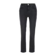 Klassieke Denim Jeans voor dagelijks gebruik Frame , Black , Dames