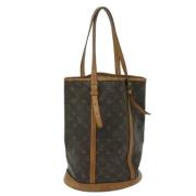 Pre-owned Canvas louis-vuitton-bags Louis Vuitton Vintage , Brown , Da...