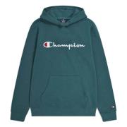 Hoodie Champion , Green , Heren