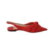 Rode puntige platte schoenen Jimmy Choo , Red , Dames