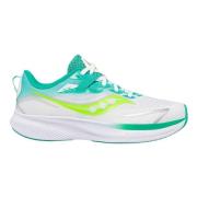 Witte Groene Ride Hardloopschoenen Saucony , Multicolor , Dames