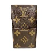 Pre-owned Canvas home-office Louis Vuitton Vintage , Brown , Dames