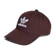 Trefoil Baseball Cap Adidas , Brown , Unisex