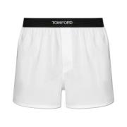 Boxershorts met logo Tom Ford , White , Heren