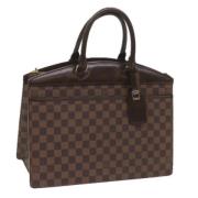 Pre-owned Canvas handbags Louis Vuitton Vintage , Brown , Dames