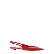 Patentleren Slingback met VLogo Handtekening Valentino Garavani , Red ...