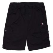 Cargo shorts Champion , Black , Heren