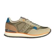 Beige Logo Sneaker Sportschoen Napapijri , Multicolor , Heren