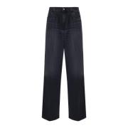 Denim Jeans Haikure , Black , Dames