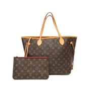 Pre-owned Canvas louis-vuitton-bags Louis Vuitton Vintage , Brown , Da...