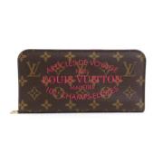 Pre-owned Canvas wallets Louis Vuitton Vintage , Brown , Dames