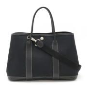 Pre-owned Leather handbags Hermès Vintage , Black , Dames