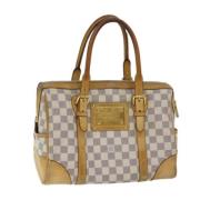 Pre-owned Canvas handbags Louis Vuitton Vintage , Brown , Dames