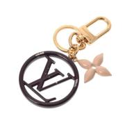 Pre-owned Metal key-holders Louis Vuitton Vintage , Purple , Dames