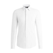 Elegante Overhemd Hank Kent Boss Black , White , Heren