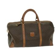 Pre-owned Leather travel-bags Celine Vintage , Brown , Dames