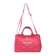 Pre-owned Fabric prada-bags Prada Vintage , Red , Dames