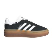 Gazelle Suede Platform Sneaker Adidas , Black , Dames