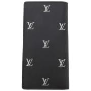 Pre-owned Canvas wallets Louis Vuitton Vintage , Black , Dames