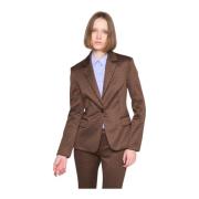 Gestreepte single-breasted blazer met klassieke revers Silvian Heach ,...