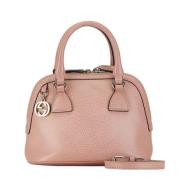 Pre-owned Leather gucci-bags Gucci Vintage , Pink , Dames