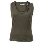 Pre-owned Cotton tops Dior Vintage , Brown , Dames