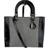 Pre-owned Leather dior-bags Dior Vintage , Black , Dames