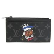 Pre-owned Canvas wallets Louis Vuitton Vintage , Black , Dames