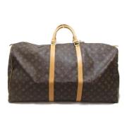 Pre-owned Canvas travel-bags Louis Vuitton Vintage , Brown , Dames