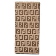 Pre-owned Leather wallets Fendi Vintage , Brown , Dames