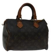 Pre-owned Canvas handbags Louis Vuitton Vintage , Brown , Dames