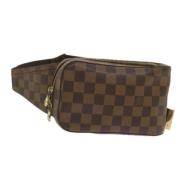 Pre-owned Canvas shoulder-bags Louis Vuitton Vintage , Brown , Dames