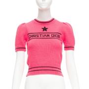 Pre-owned Wool tops Dior Vintage , Pink , Dames