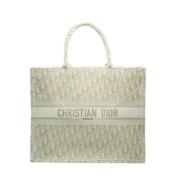 Pre-owned Canvas totes Dior Vintage , Gray , Dames