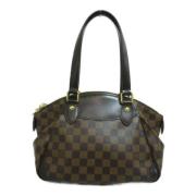 Pre-owned Canvas louis-vuitton-bags Louis Vuitton Vintage , Brown , Da...