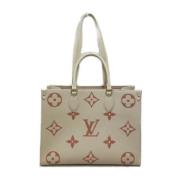 Pre-owned Leather louis-vuitton-bags Louis Vuitton Vintage , Beige , D...