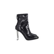 Pre-owned Leather boots Giuseppe Zanotti Pre-owned , Black , Dames